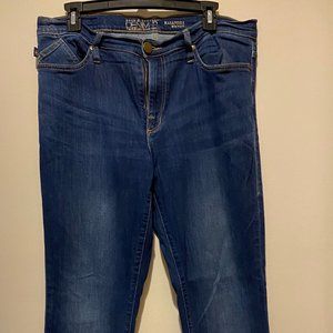 ROCK & REPUBLIC KASANDRA BOOT CUT SLIMMING DENIM S